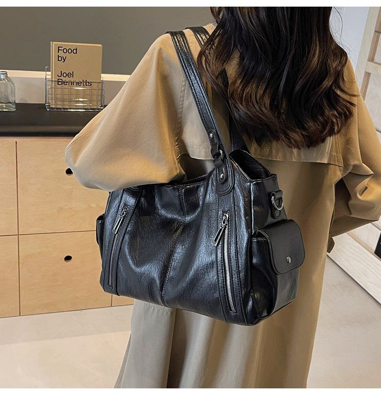 Lucie - Sac à Main Élégant à Compartiment Doux pour Femme