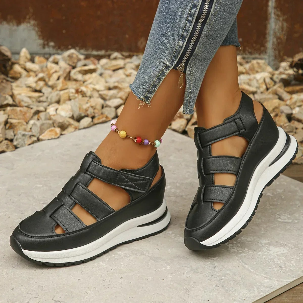 Vionna - Sandales Ergonomiques pour un Confort Inégalé et un Style Quotidien Élégant