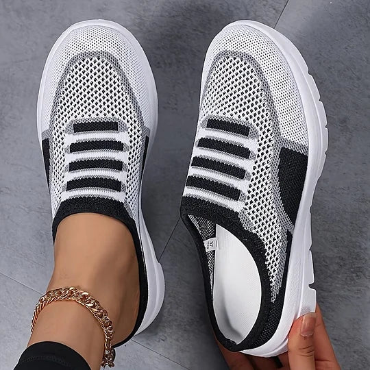 Ilythra - Baskets Femme Sans Lacets Ultra Légères En Maille Respirante