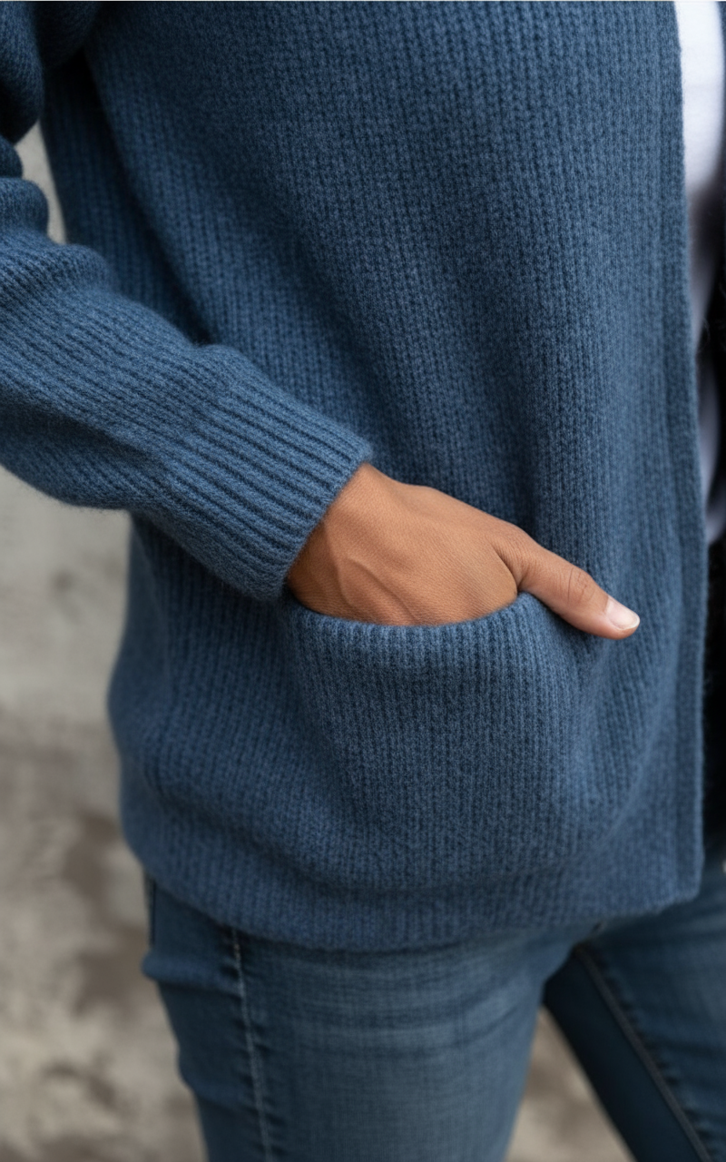 Faylora - Gilet Décontracté En Tricot Léger Pour L’Automne