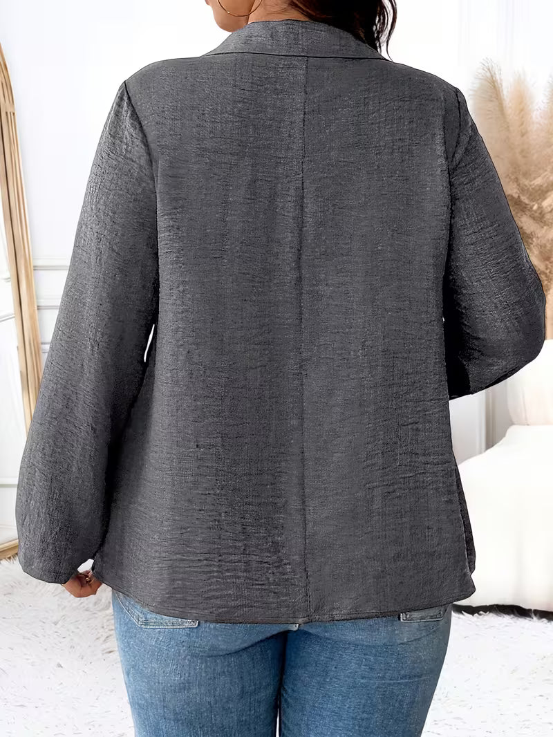 Elmyra - Chemise Fluide Boutonnée Élégante