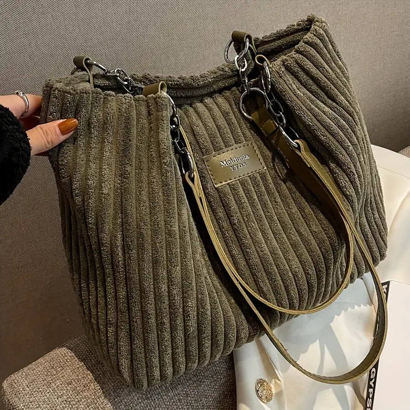 Huguette - Sac Fourre-Tout en Coton et Cordons