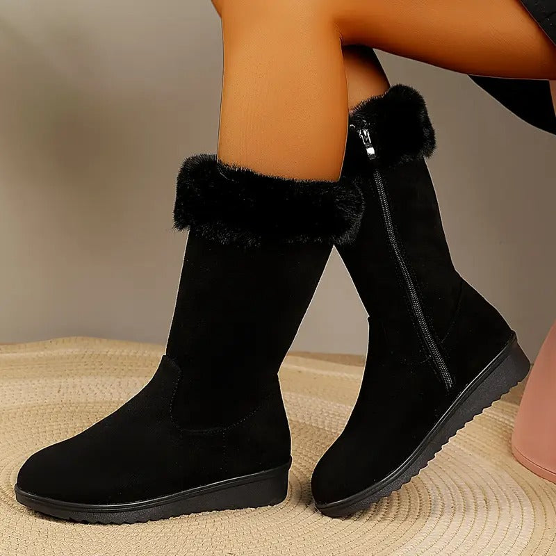 Delioraé - Bottes Orthopédiques Longues Et Chaudes Pour L’Hiver