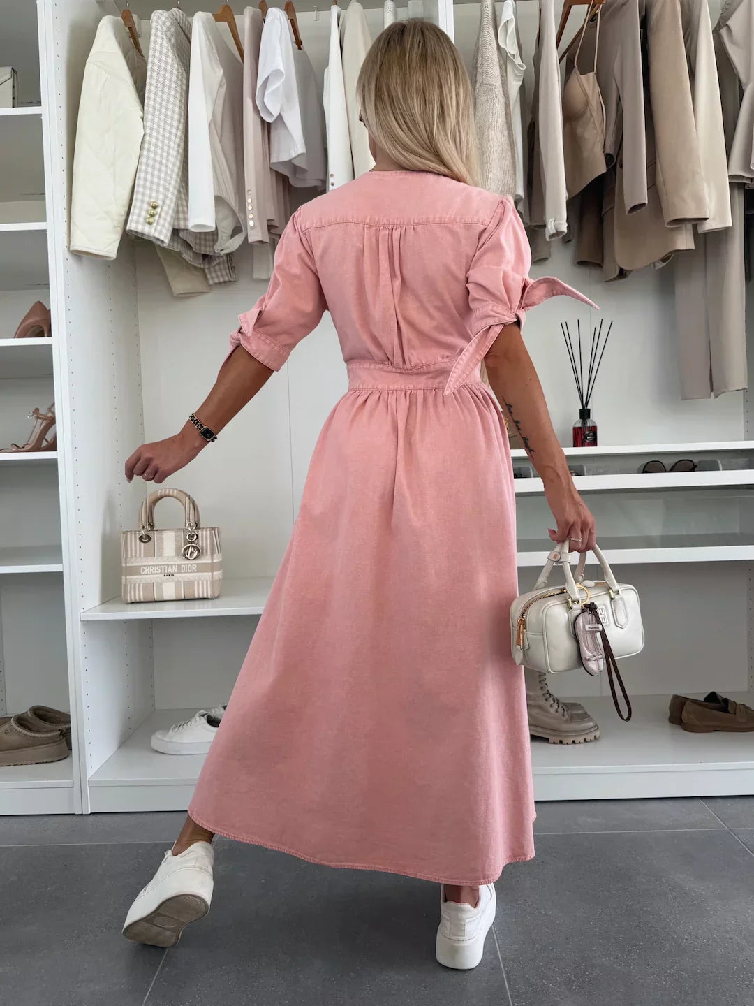 Vera - Robe en jean rayonnante