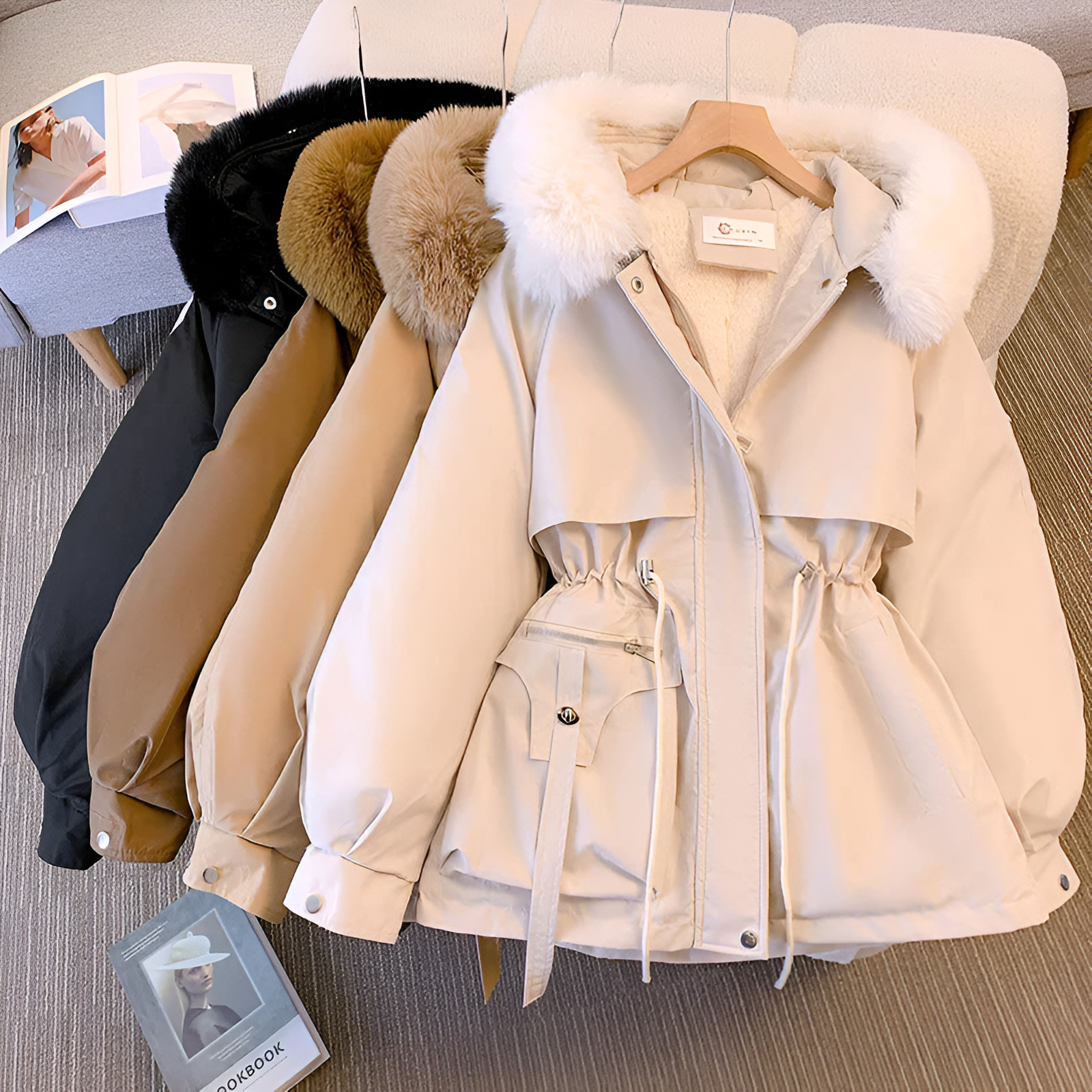 Inès - Manteau d'hiver plus élégant