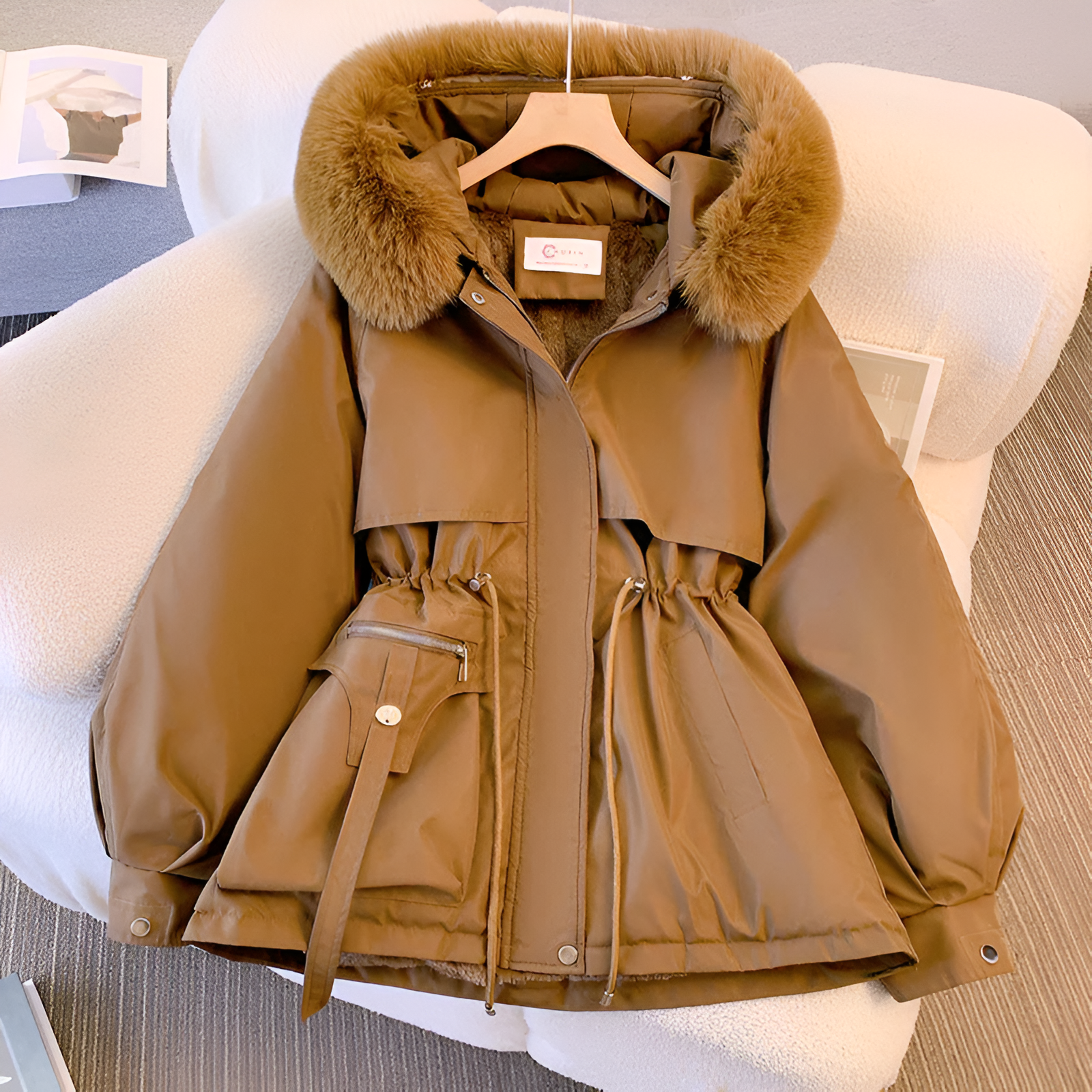 Inès - Manteau d'hiver plus élégant