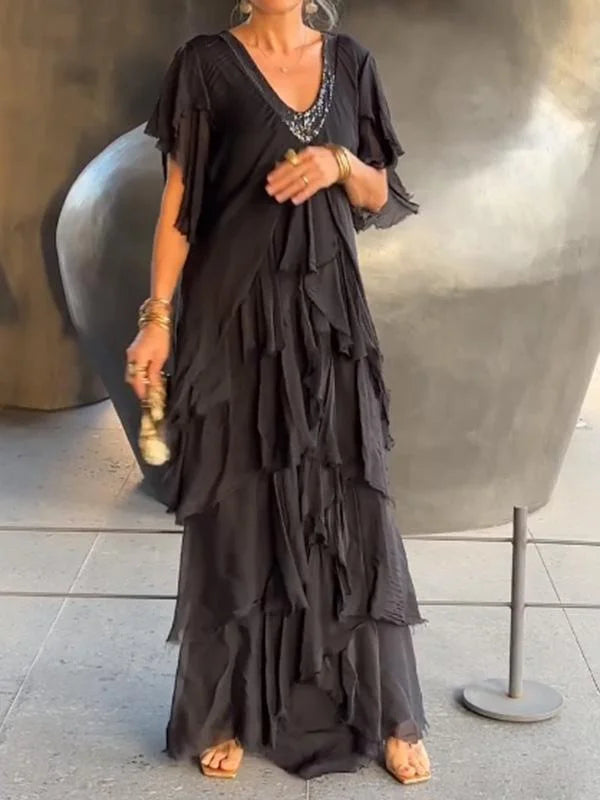 Britt - Robe Longue Élégante