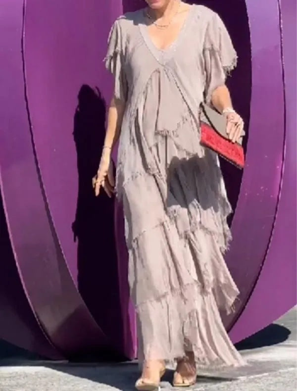 Britt - Robe Longue Élégante