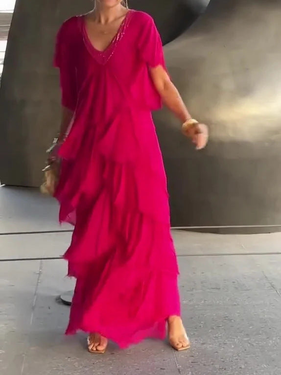 Britt - Robe Longue Élégante