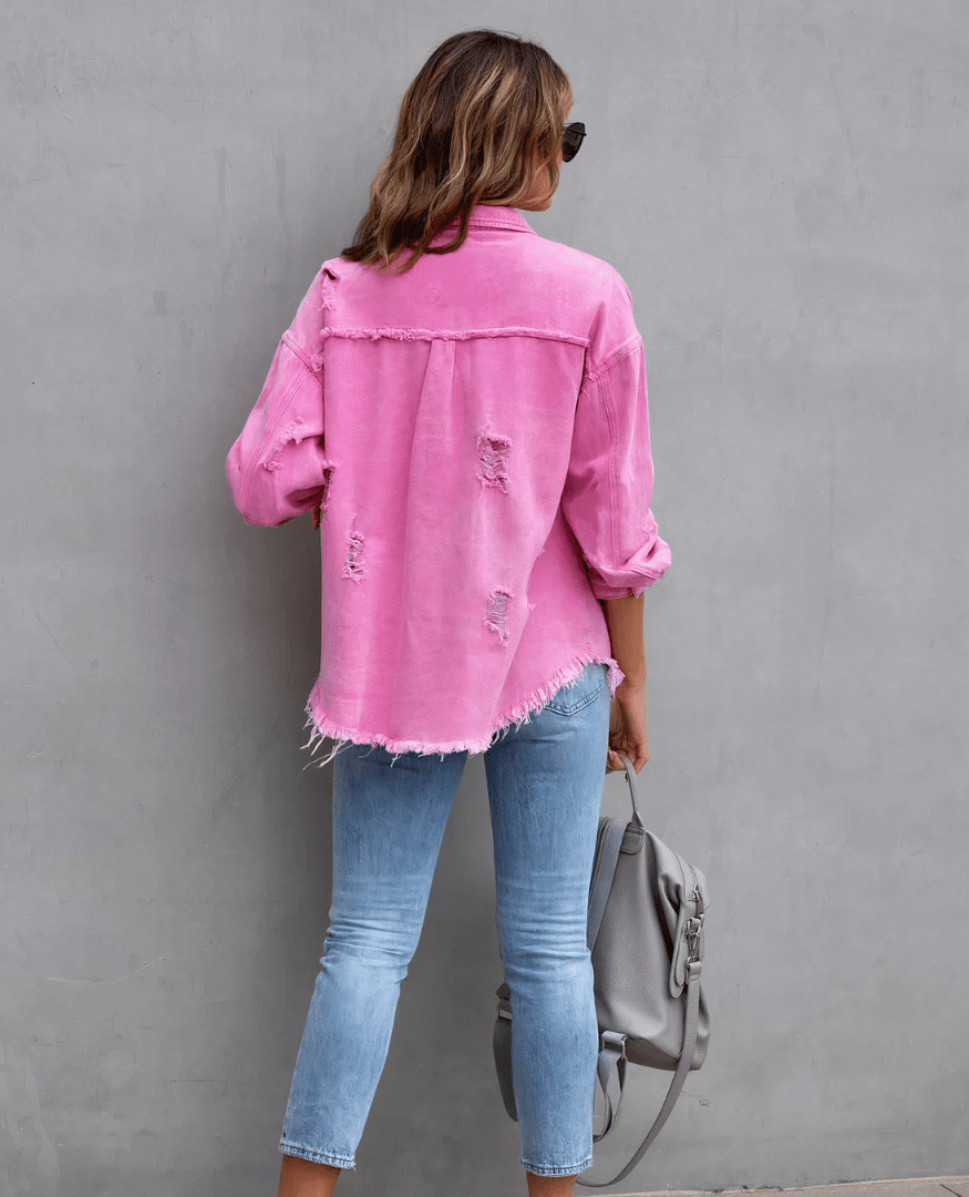 Justine - Harvenue Sunnystitch Veste en jean
