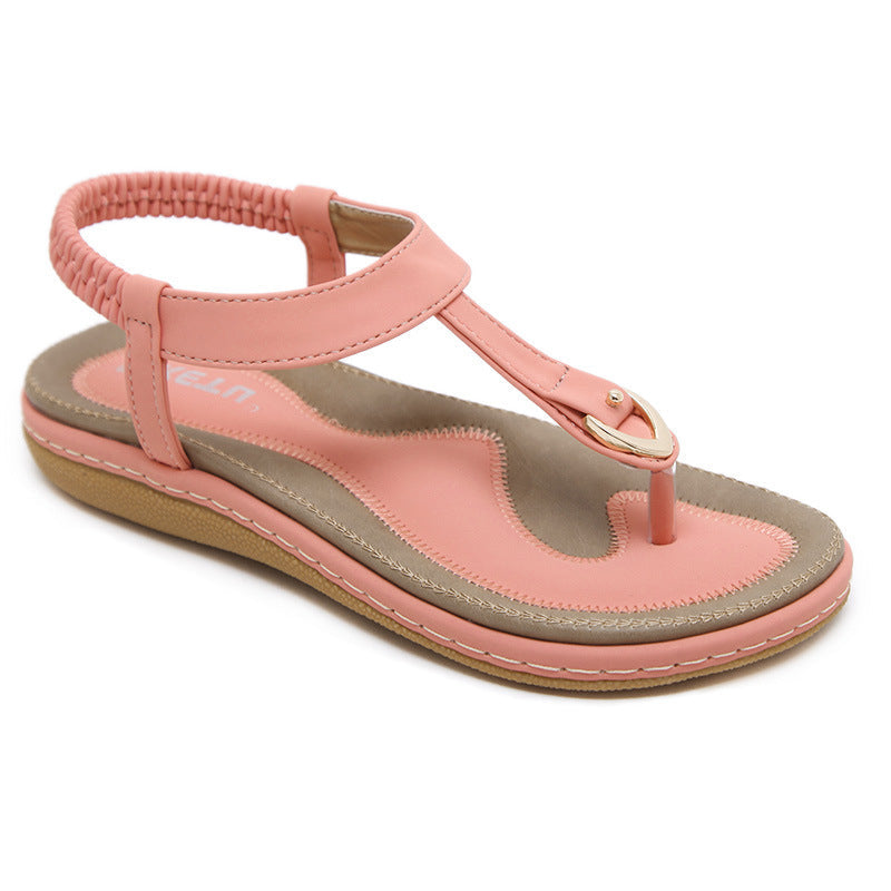 Elyssora - Sandales femme ergonomiques à mousse souple et semelle confortable