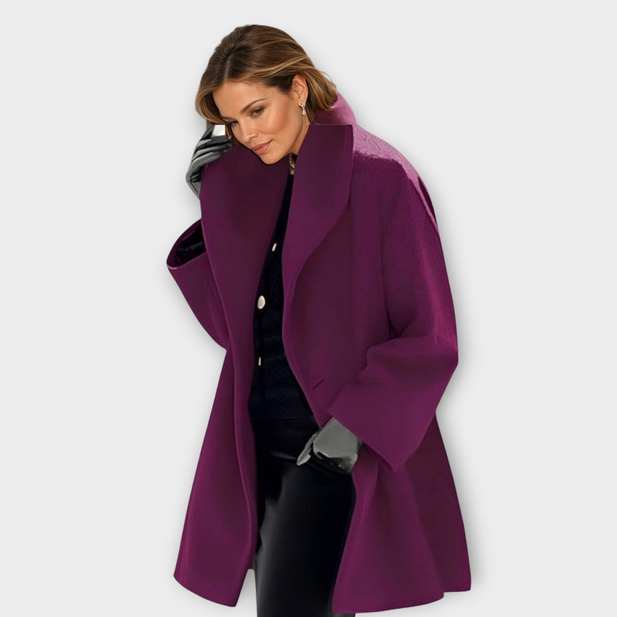 Zoé - Windproof wool jacket 