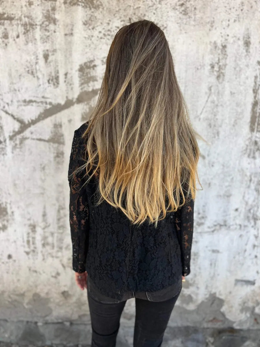 Félicie - Élégance en Dentelle Blazer Léger et Chic