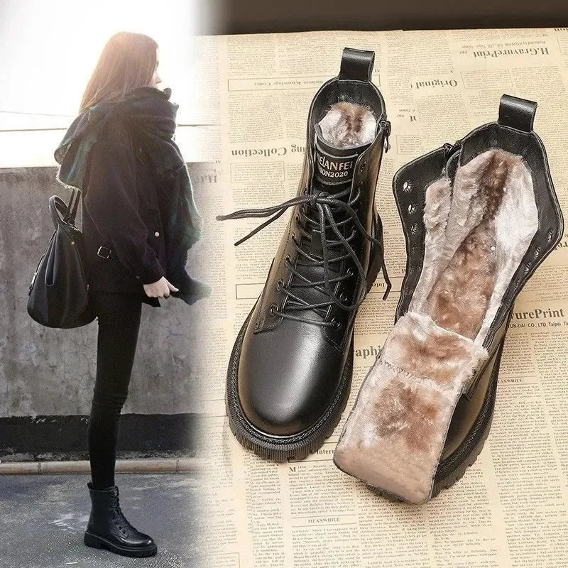 Élodie - Bottes d'hiver fourrées