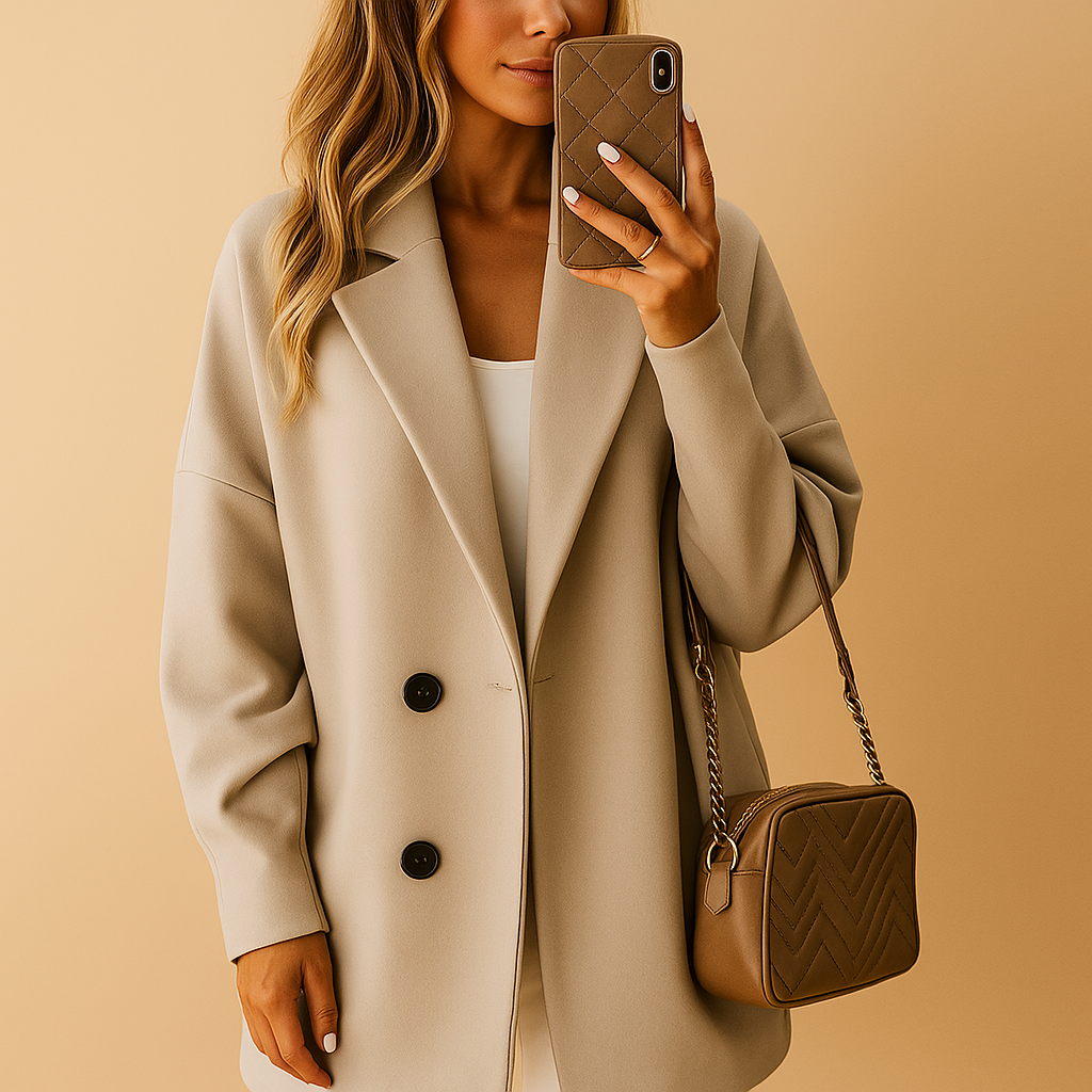 Sophia - Long Elegant Coat for Women