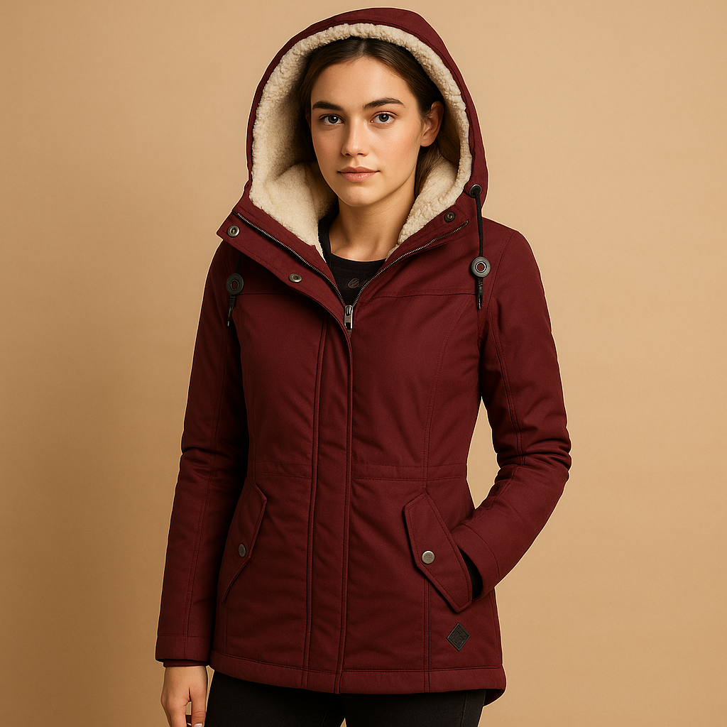 Vivienne - Long Elegant Winter Coat for Women