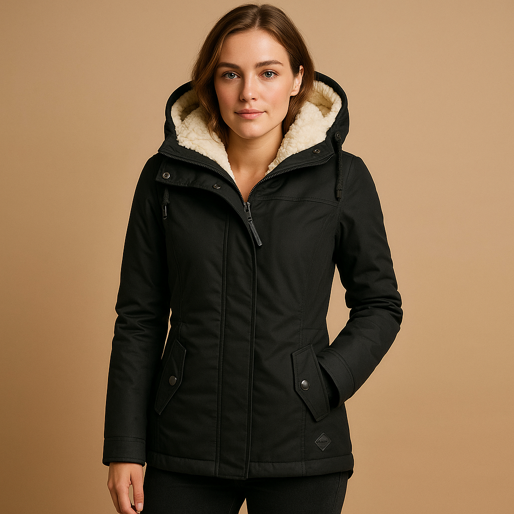 Vivienne - Long Elegant Winter Coat for Women