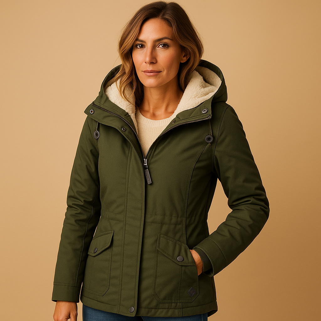 Vivienne - Long Elegant Winter Coat for Women