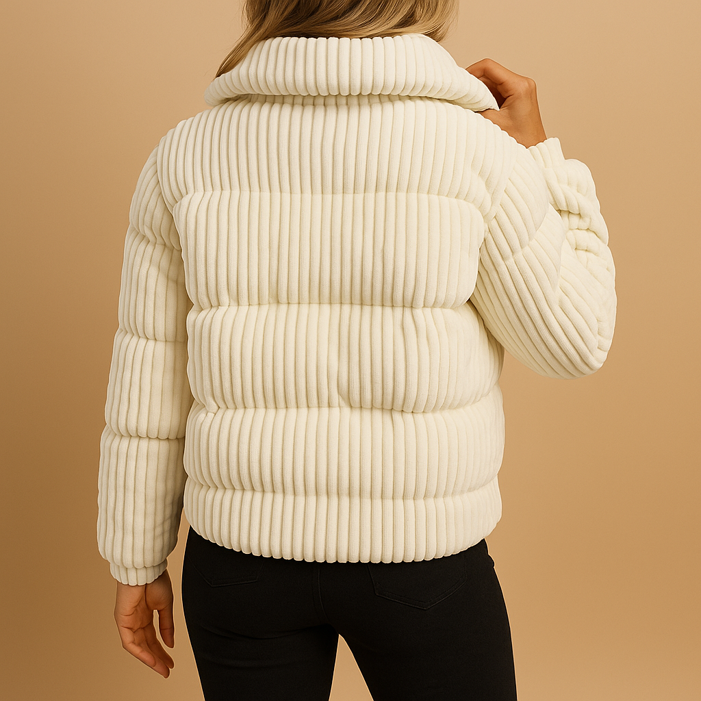 Elisa - Lightweight Tailored Puffer Coat for Women
