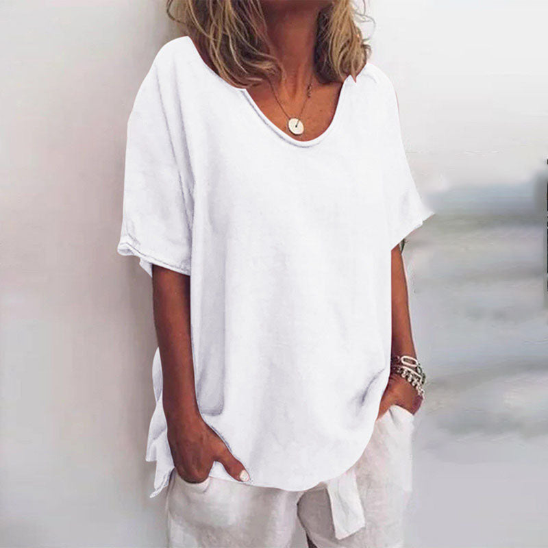 Evelyne - Blouse Décontractée et Élégante