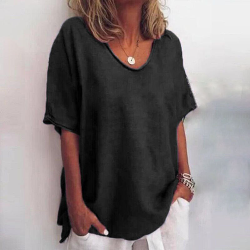 Evelyne - Blouse Décontractée et Élégante