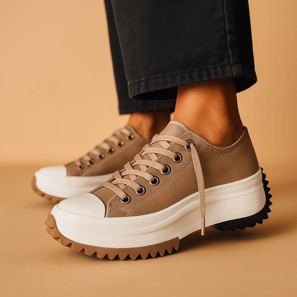 Livia - Platform Sneakers with Chunky Sole for Women
