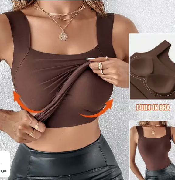 Primrose - Débardeur Thermique Femme avec Soutien Intégré