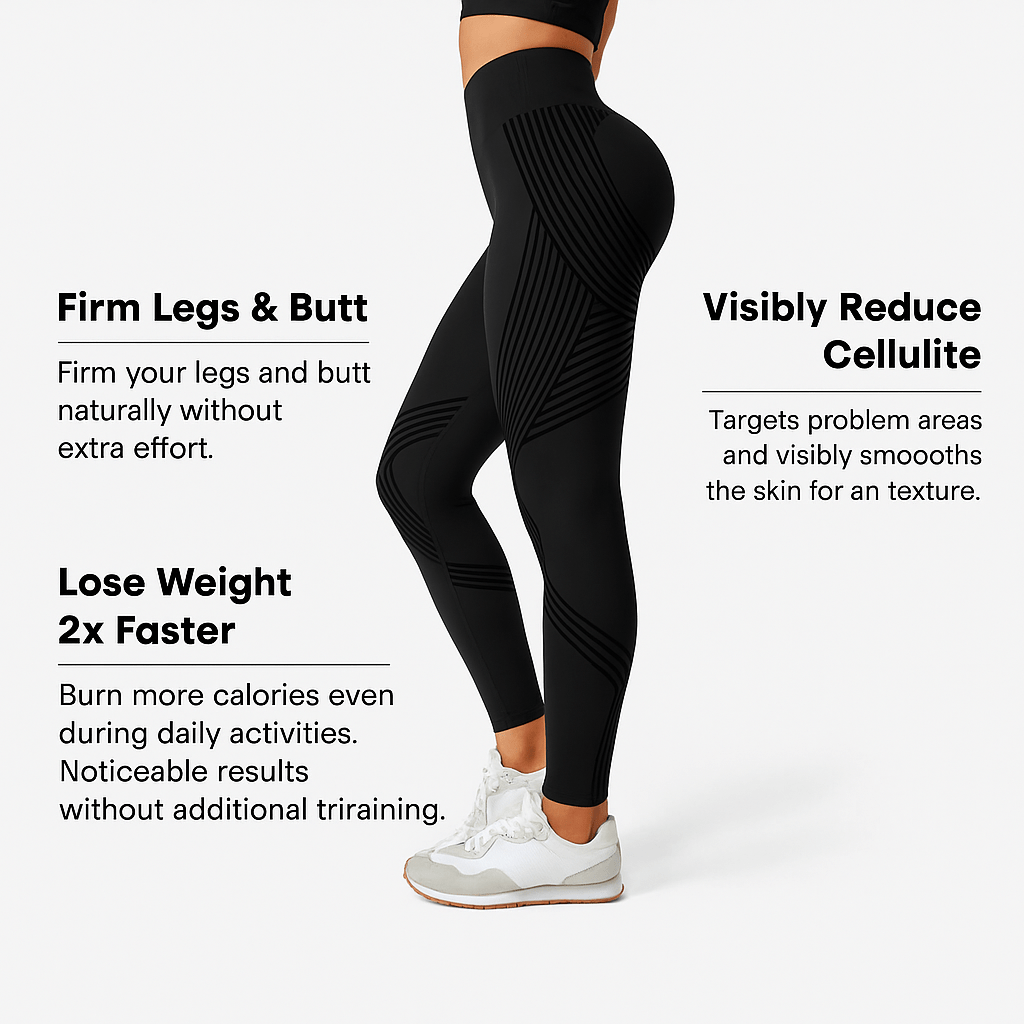 Helisandre - Leggings Anti-Cellulite Sans Couture | 1 acheté = 1 offert