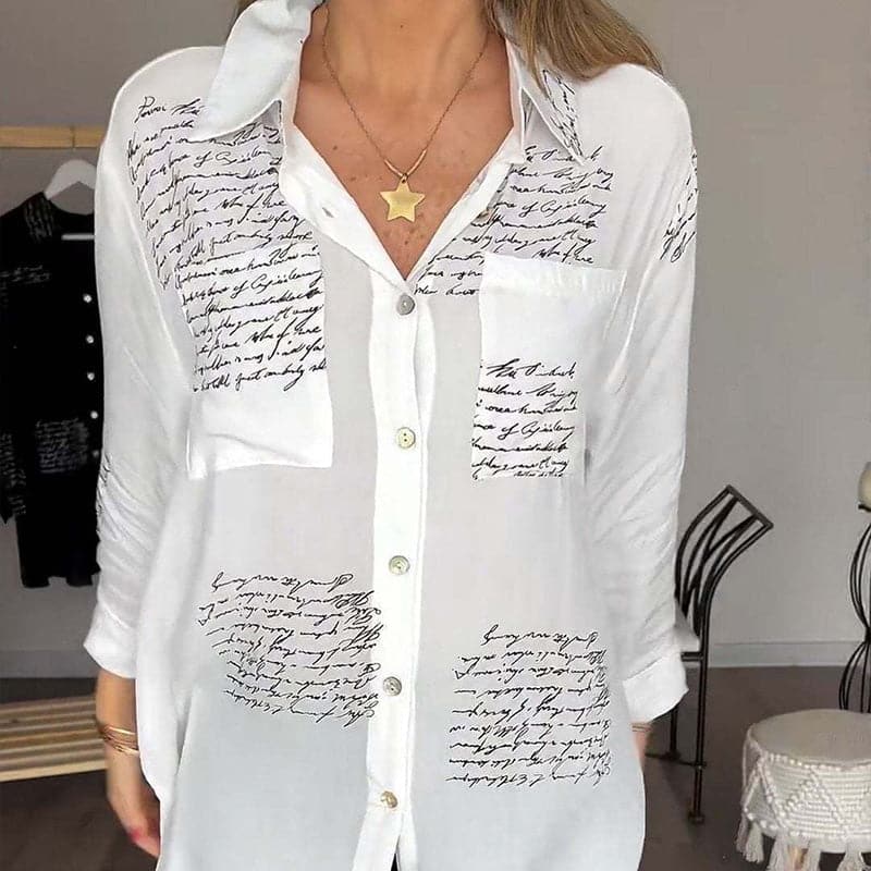 Gisandre - Chemise Imprimée Moderne Pour Femme