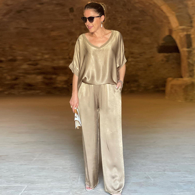 Albane - Ensemble Satin 2 Pièces Chic et Confortable