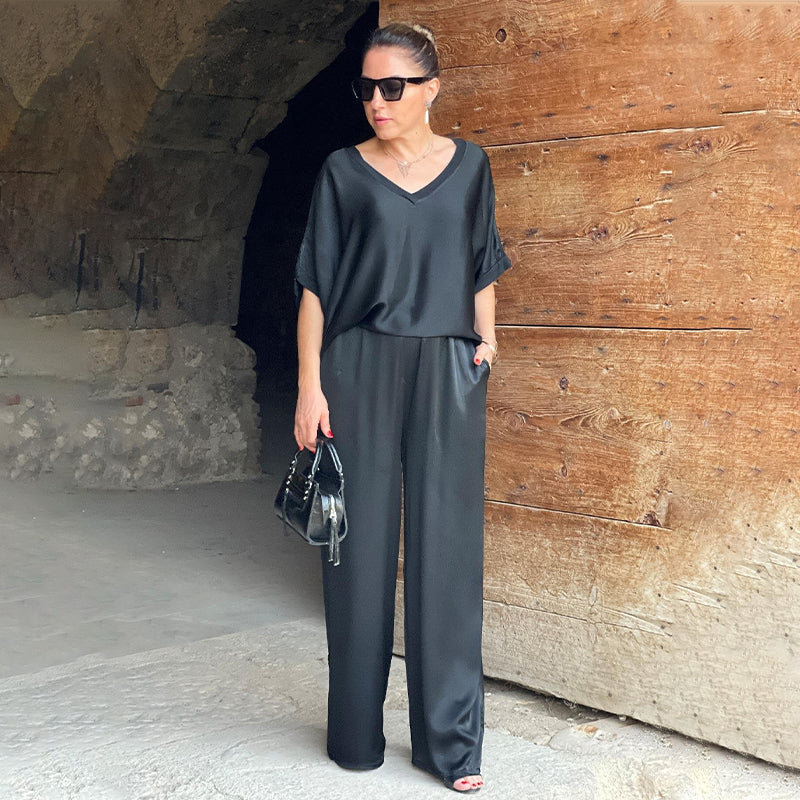 Albane - Ensemble Satin 2 Pièces Chic et Confortable