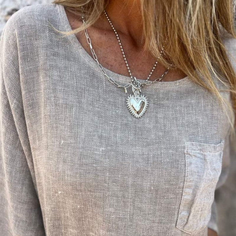 Noraya - Chemise décontractée en coton