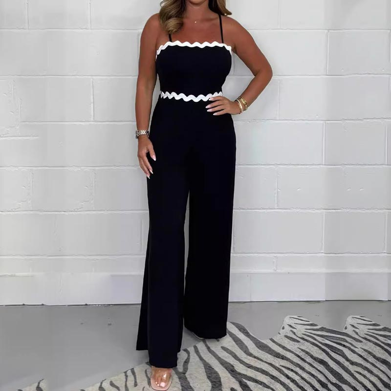 Ismera - Combinaison élégante à bretelles avec soutien-gorge intégré