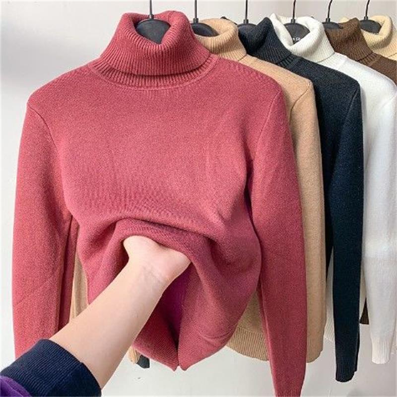 Clementine - Pull-over à Col Haut Élégance et Chaleur pour l'Hiver