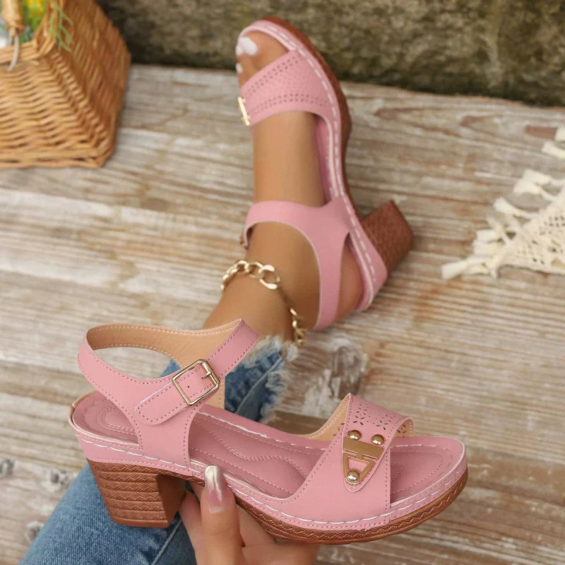 Odelia - Sandales à Talons pour Femme