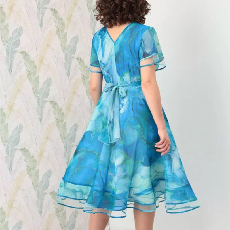 Dana - Robe midi aérienne pour femmes