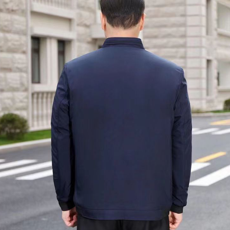 Alexandre - Veste chaude zippée pour homme – Coupe-vent, imperméable et anti-rides