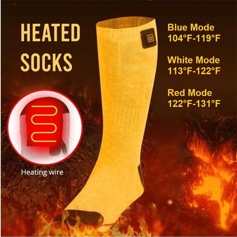Averilane - Chaussettes Chauffantes Intelligentes Longue Autonomie
