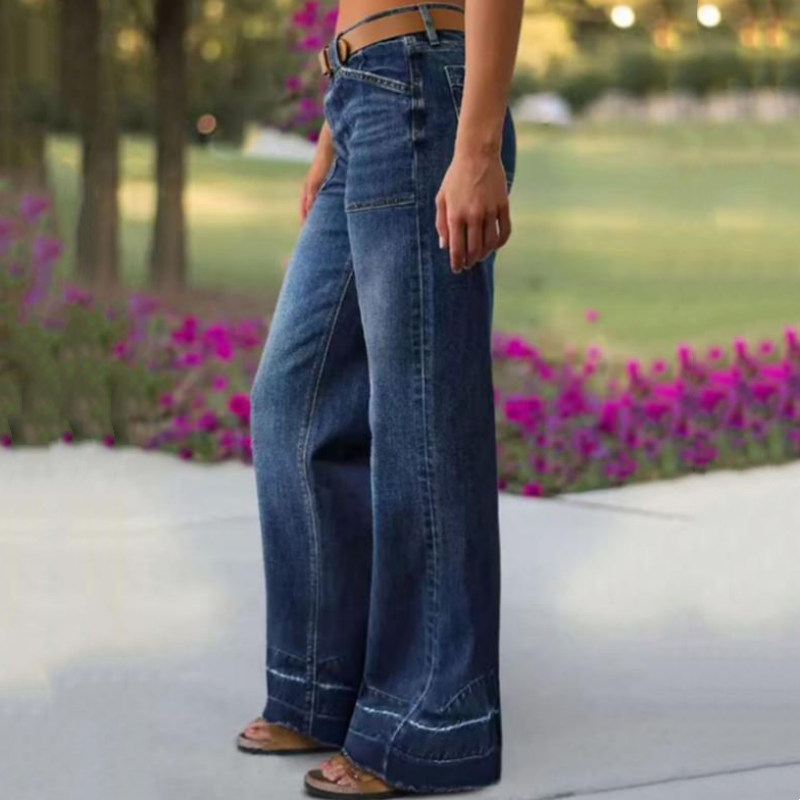 Aurevia -  Jean Large Style Vintage Femme