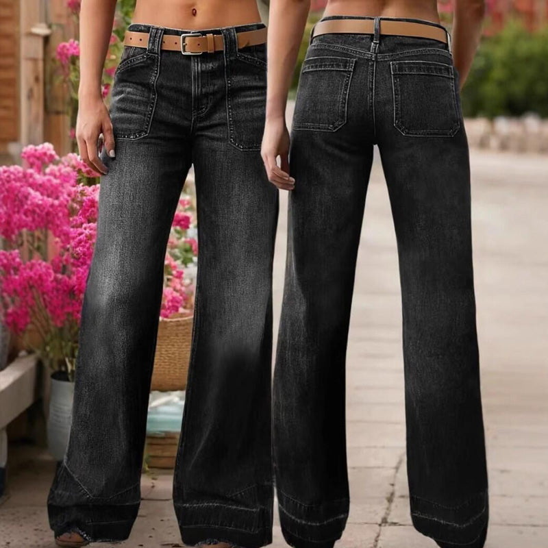 Aurevia -  Jean Large Style Vintage Femme
