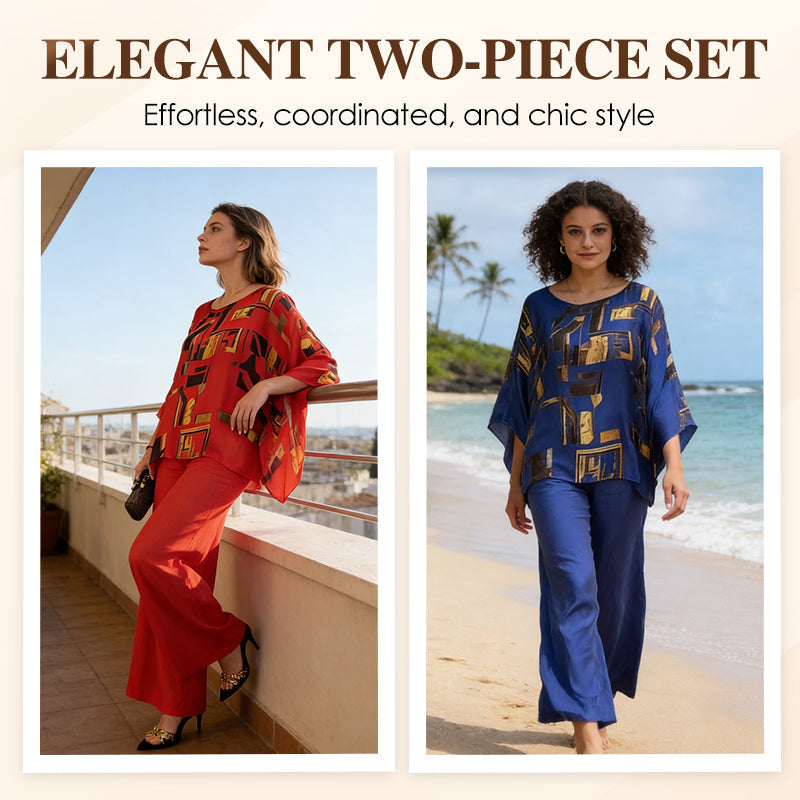 Florika - Ensemble Élégant Imprimé Femme Deux Pièces