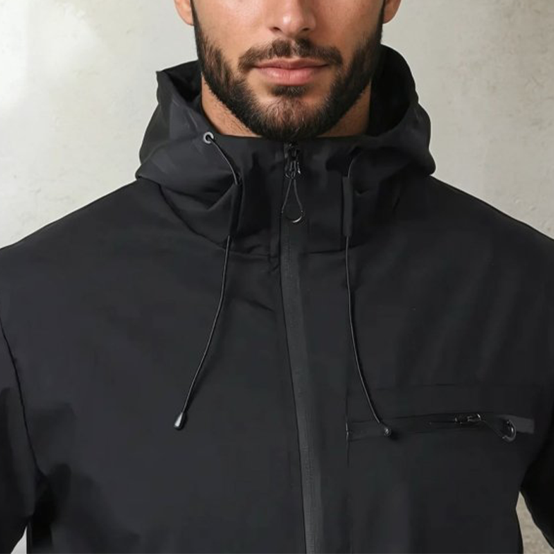 Leon - Veste imperméable homme avec poches multiples