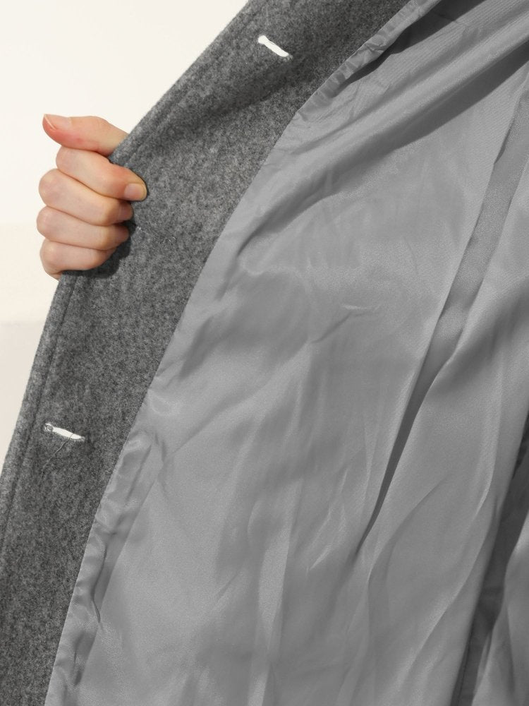 Ceralissea -  Manteau d’hiver pour femme à un bouton