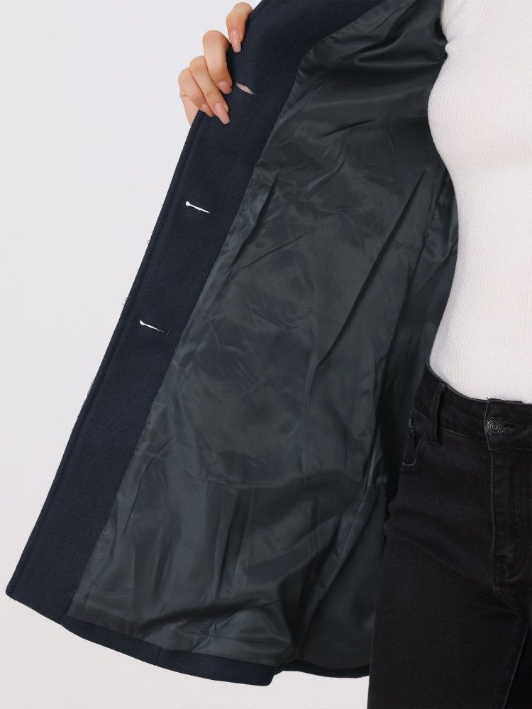 Ceralissea -  Manteau d’hiver pour femme à un bouton