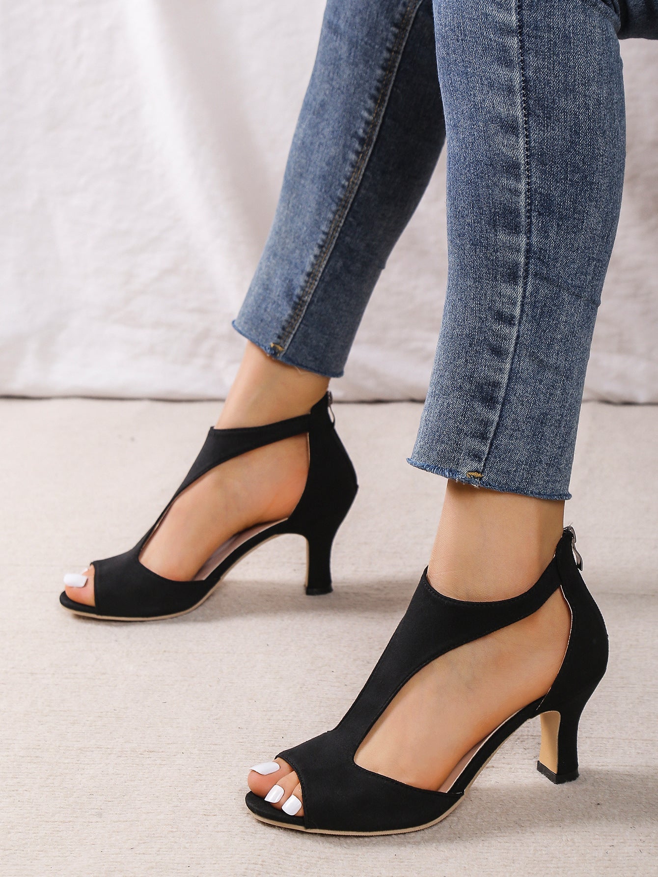 Mona - Talons Hauts Orthopédiques en Cuir – Confort et Élégance pour Chaque Pas