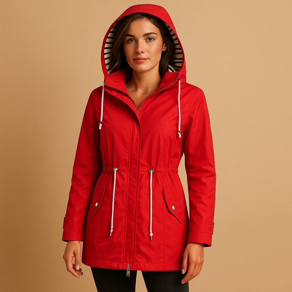 Amara - Waterproof Women’s Parka with Adjustable Waist