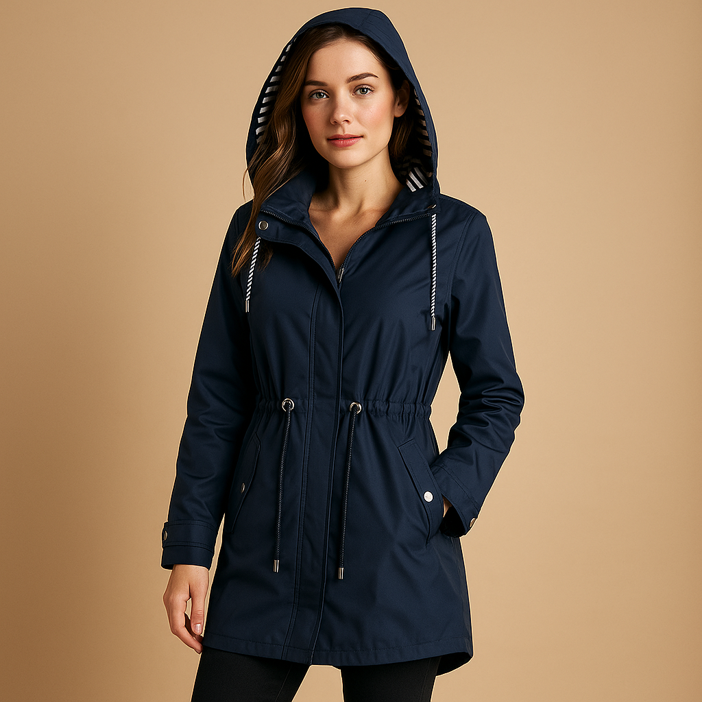 Amara - Waterproof Women’s Parka with Adjustable Waist